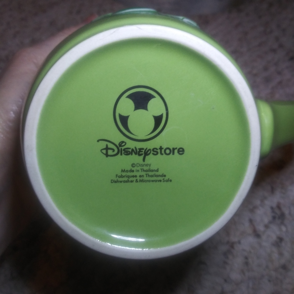 Disney Store Green Singing Donald Duck Coffee Mug - Picture 8 of 9